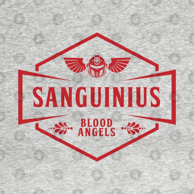 Sanguinius, Angelic Primarch - Warhammer 40K Tribute by DesignFlex Tees